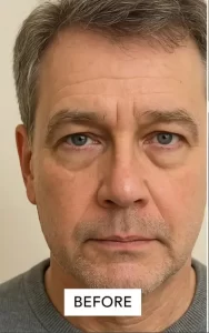 Anti aging skin renewal male before