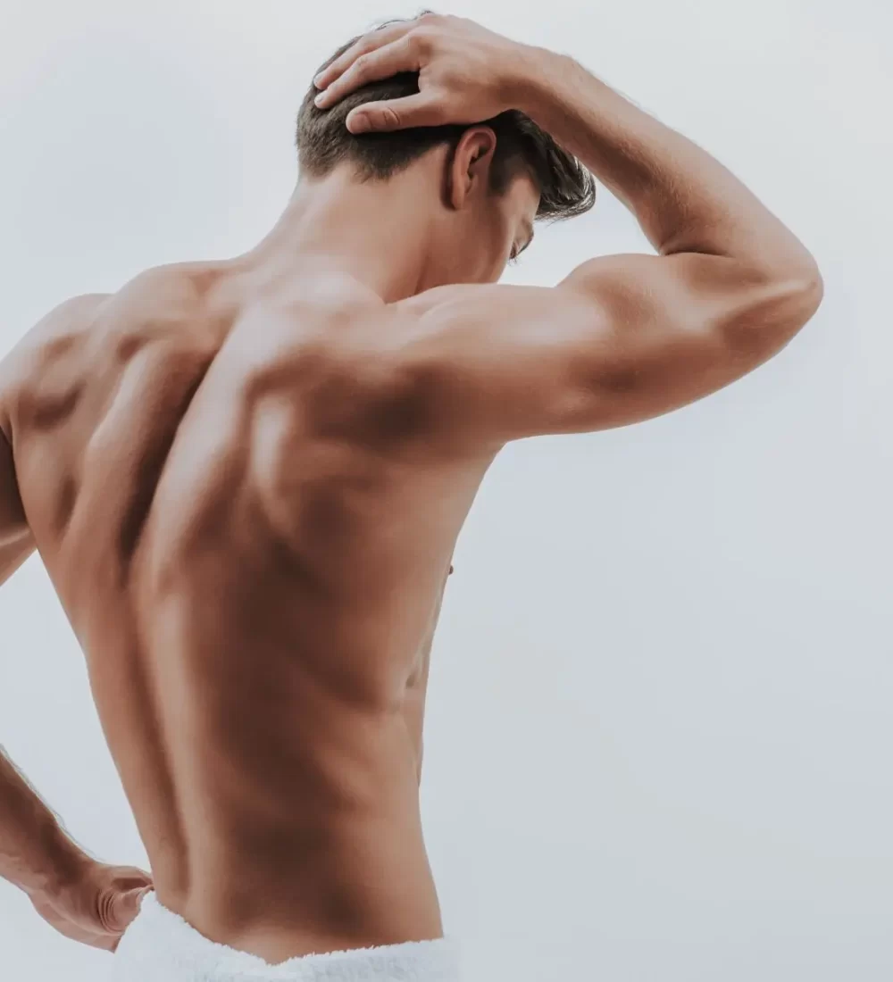 Arm contouring male cover