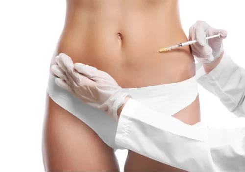 weight loss injections female abdomen
